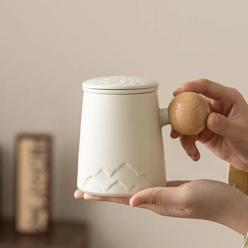 Portable tea cup tea set