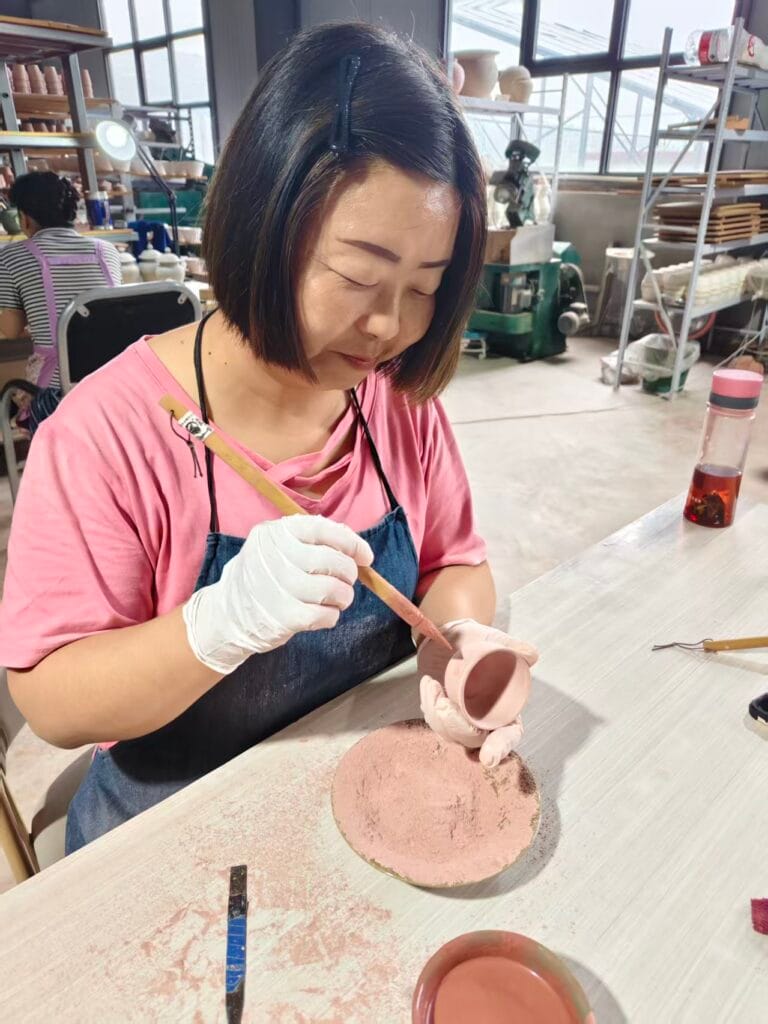 Yaozhou Kiln Tea Sets, Art Crafts