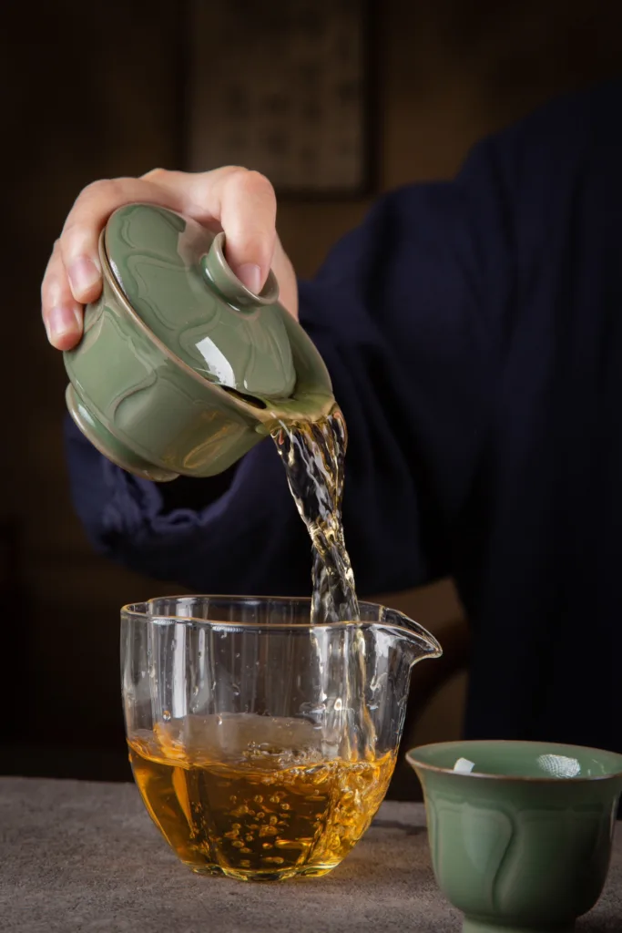Tea needs to be savored this way to truly enjoy its flavor…