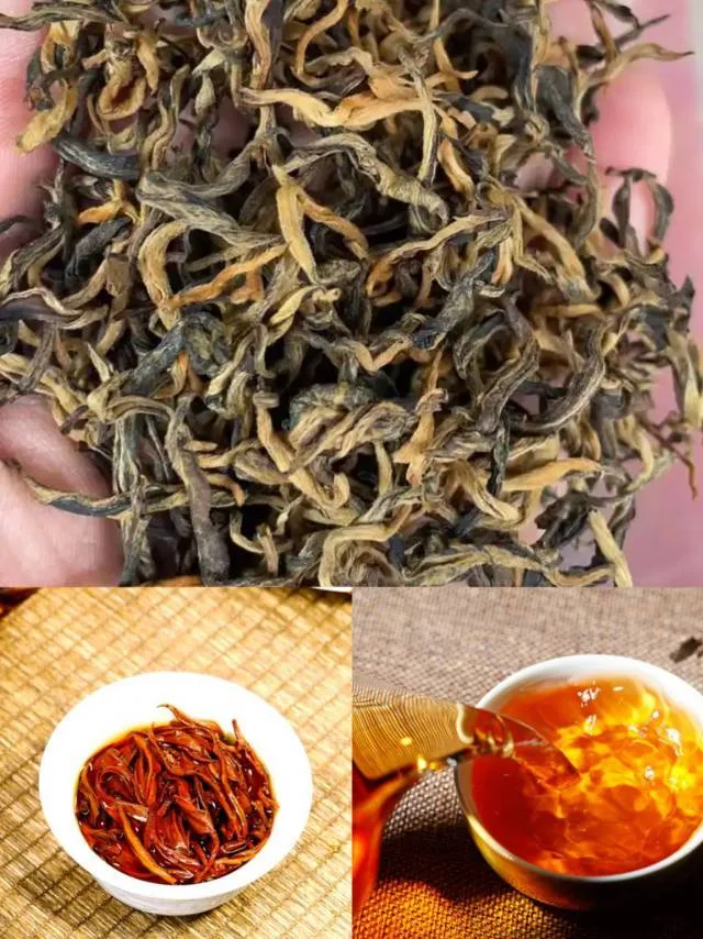 Dianhong Black Tea & Ripe Pu'er Loose Leaf Tea Gift Box 120g 3 Dianhong Black Tea & Ripe Pu'er Loose Leaf Tea Gift Box 120g - Image 3