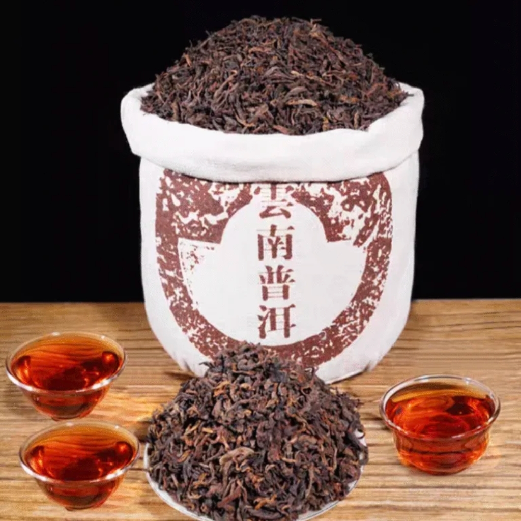 Premium Ancient Tree Ripe Pu'er Loose Tea | Ymtea Artisan Series (1kg) 6 Wholesale bulk loose leaf Pu-erh tea direct from Yunnan source, premium ripe and sheng puerh for business buyers.