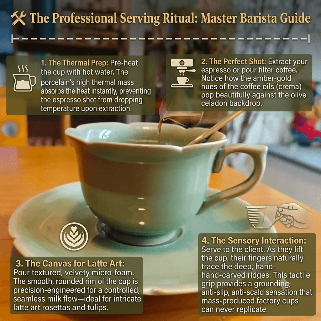 Yaozhou Kiln Hand-Carved “Cyan Echo” Celadon Coffee Cup & Saucer Set 8 Gemini Generated Image cqu2t5cqu2t5cqu2 YM&TEA