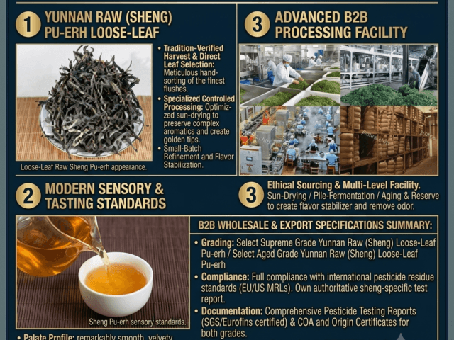 Bulk Yunnan Tea: A B2B Buyer’s Guide to Sourcing, Pricing, and Supplier Selection